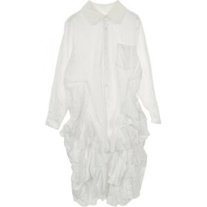 Comme des Garcons frill shirt cotton dress
